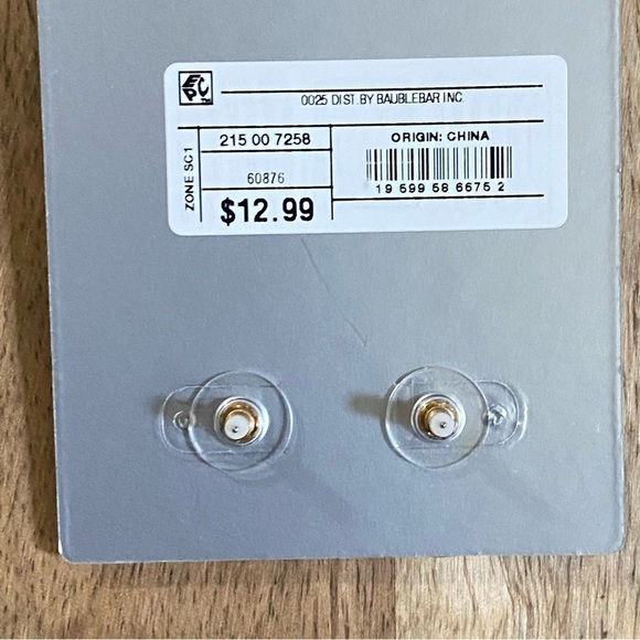 4/$20 Baublebar Globetrotter Shoot for the Stars World Globe Earrings Sugarfix - Picture 6 of 6